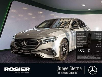 Gebraucht Mercedes E220 Advanced Plus 197 PS (144 kW) 2025 Silber / hightechsilber Limousine