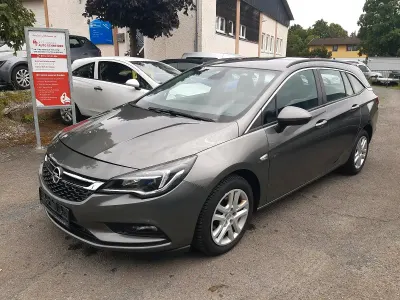 Gebraucht Opel Astra 125 PS (91 kW) 2017 Grau Kombi