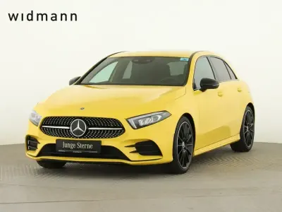 Gebraucht Mercedes A250 AMG line 224 PS (164 kW) 2022 Unilack sonnengelb Limousine