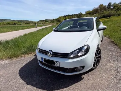 Brugt VW Golf 160 HK (117 kW) 2011 Hvid Cabriolet