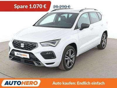 Gebraucht Seat Ateca FR 150 PS (110 kW) 2022 Nevada white SUV