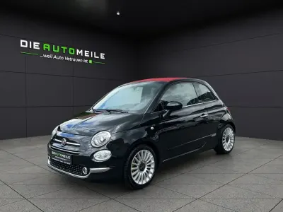 Gebraucht Fiat 500 Lounge 69 PS (50 kW) 2016 Schwarz Cabrio