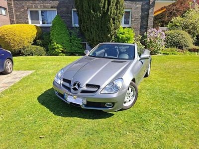 Usata Mercedes SLK200 184 CV (135 kW) 2008 Grigio Cabrio