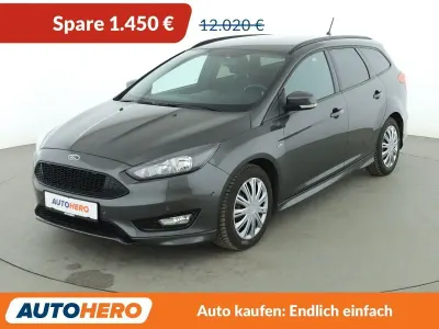 Gebraucht Ford Focus ST-Line 140 PS (102 kW) 2018 Grau Kombi