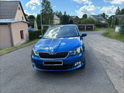 Gebraucht Skoda Fabia Ambition 90 PS (66 kW) 2015 Blau Limousine