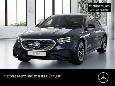 Second-hand Mercedes E200 AMG line 204 CP (150 kW) 2025 Albastru Berlinǎ