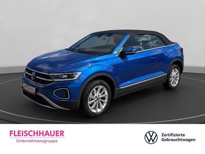 Gebraucht VW T-Roc Cabriolet Style 150 PS (110 kW) 2025 Blau Cabrio