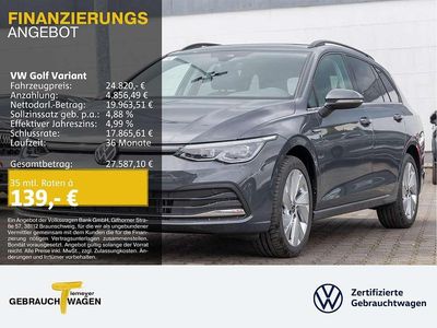 Grau Gebraucht 2024 VW Golf VIII Style Kombi | 23.880 € (Superpreis)
