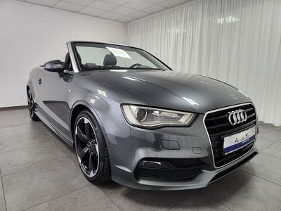 Grau Gebraucht 2016 Audi A3 Cabriolet S-Line Cabrio | 22.750 € (Etwas zu teuer)