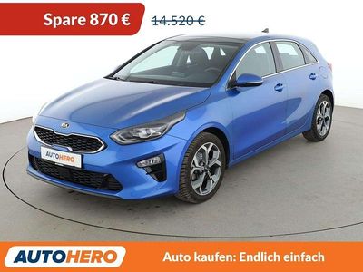 Gebraucht Kia Ceed Spirit 120 PS (88 kW) 2019 Blau Kleinwagen