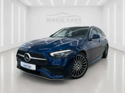Gebraucht Mercedes C220 AMG line 200 PS (147 kW) 2021 Blau Limousine