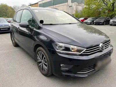 Gebraucht VW Golf Sportsvan Allstar 125 PS (91 kW) 2017 Schwarz Van / Kleinbus