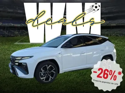 Neu Hyundai Tucson N Line 160 PS (117 kW) 2025 Atlas white SUV