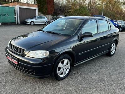 Gebraucht Opel Astra Edition 101 PS (74 kW) 2000 Schwarz Limousine
