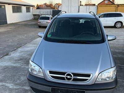Gebraucht Opel Zafira Njoy 125 PS (91 kW) 2005 Blau Van / Kleinbus