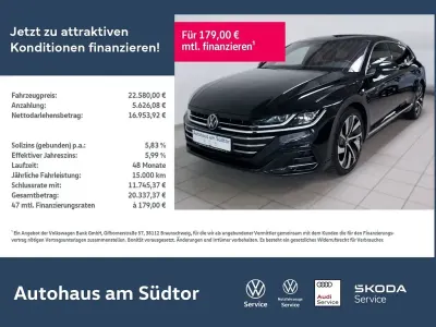 Gebraucht VW Arteon R-line 200 PS (147 kW) 2023 Deep black perleffekt (metallic) Kombi