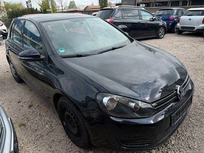 Usata VW Golf VI Trendline 80 CV (58 kW) 2009 Nero Utilitaria