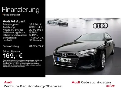 Gebraucht Audi A4 150 PS (110 kW) 2024 Brillantschwarz Kombi