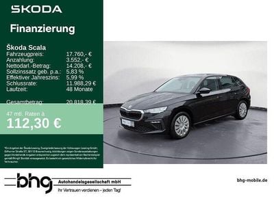Gebraucht Skoda Scala Essence 116 PS (85 kW) 2025 Schwarz Kleinwagen