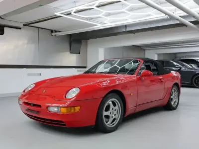 Gebraucht Porsche 968 Cabriolet 239 PS (175 kW) 1992 Rot Cabrio