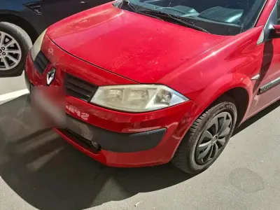 Brugt Renault Mégane Coupé 90 HK (66 kW) 2006 Rød Coupe