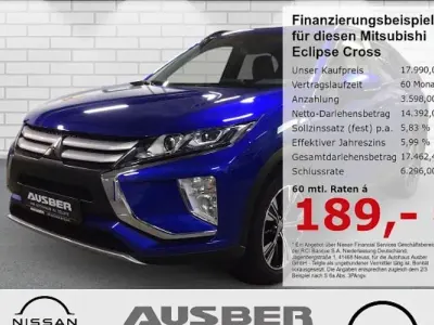 Gebraucht Mitsubishi Eclipse Cross Diamant Edition 163 PS (119 kW) 2020 P) (blau SUV