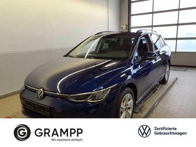 Usata VW Golf VIII Life 150 CV (110 kW) 2022 Blu Station wagon