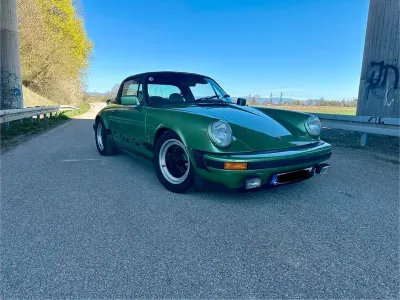 Gebraucht Porsche 911 Carrera Targa 165 PS (121 kW) 1975 Grün Cabrio