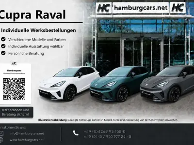 Neu Cupra Raval Endurance 155 kW (211 PS) 2026 Limousine