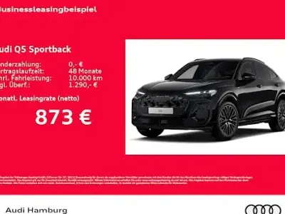 Neu Audi Q5 Sportback Ambiente 204 PS (150 kW) 2026 Schwarz SUV