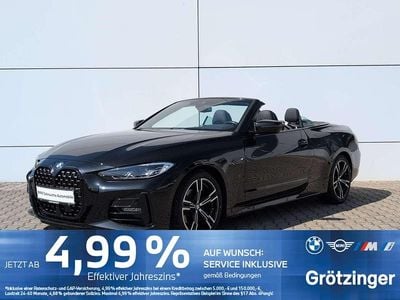Gebraucht BMW 420 M Sport 184 PS (135 kW) 2023 Black sapphire metallic Cabrio