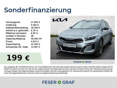 Lunarsilber metallic Gebraucht 2024 Kia XCeed GT-Line SUV | 27.890 € (Fairer Preis)