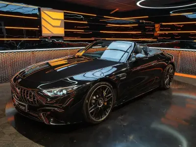 Gebraucht Mercedes SL63 AMG AMG 585 PS (430 kW) 2022 Schwarz Cabrio