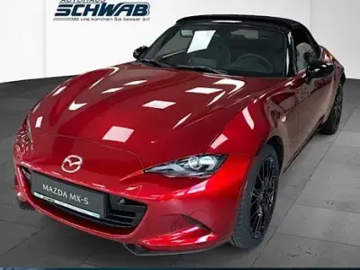 Usata Mazda MX5 Homura-Line 132 CV (97 kW) 2025 Rosso Cabrio