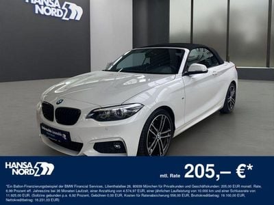 Gebraucht BMW 218 M Sport 150 PS (110 kW) 2020 Weiss / alpinweiss iii Cabrio