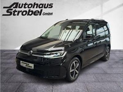 Neu VW Caddy Goal 122 PS (89 kW) 2025 Schwarz (deep black perleffekt) Van / Kleinbus