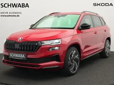 Gebraucht Skoda Karoq SportLine 190 PS (139 kW) 2023 Rot SUV