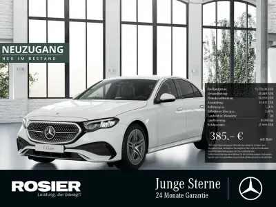 Gebraucht Mercedes E200 Advanced 204 PS (150 kW) 2025 Weiss / polarweiß Limousine