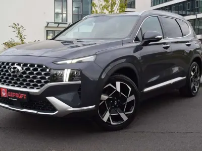 Gebraucht Hyundai Santa Fe Prime 201 PS (147 kW) 2021 Blau SUV