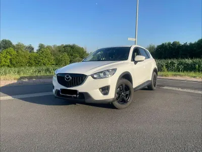 Gebraucht Mazda CX-5 Exclusive-Line 150 PS (110 kW) 2014 Weiß SUV
