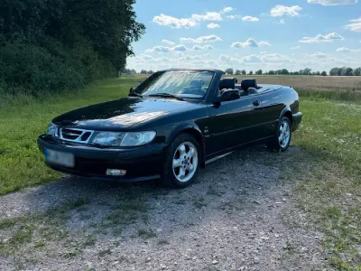 Gebraucht Saab 9-3 Cabriolet 150 PS (110 kW) 2002 Schwarz Cabrio