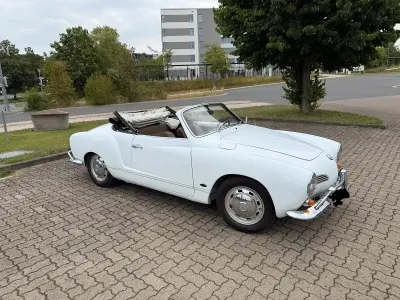 Gebraucht VW Karmann Ghia 44 PS (32 kW) 1968 Weiß Coupé