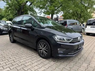 Gebraucht VW Golf Sportsvan Allstar 150 PS (110 kW) 2017 Schwarz Van / Kleinbus