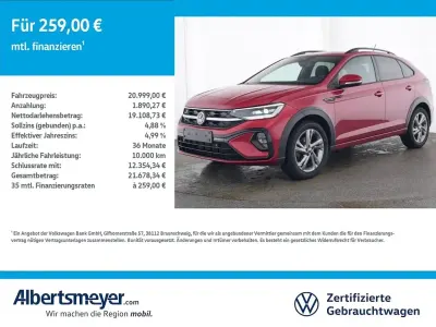 Usata VW Taigo R-line 110 CV (80 kW) 2022 Rosso SUV