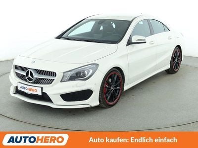 Gebraucht Mercedes CLA180 AMG line 122 PS (89 kW) 2015 Weiß Limousine