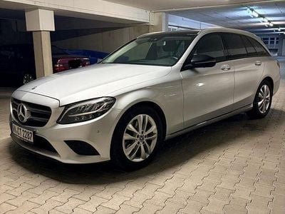 Usata Mercedes C200 150 CV (110 kW) 2018 Argento Berlina
