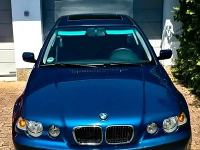 Gebraucht BMW 316 Basis 116 PS (85 kW) 2003 Blau Coupé
