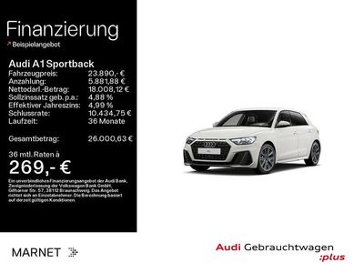 Gebraucht Audi A1 S-Line 95 PS (69 kW) 2023 Cortinaweiß SUV