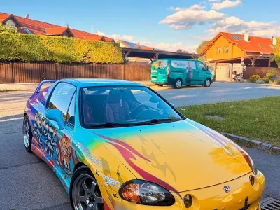 Gebraucht Honda CR-X 118 PS (86 kW) 1992 Gelb Cabrio