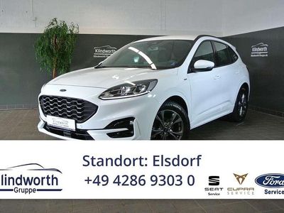 Gebraucht Ford Kuga ST-Line 120 PS (88 kW) 2022 Frost weiß SUV